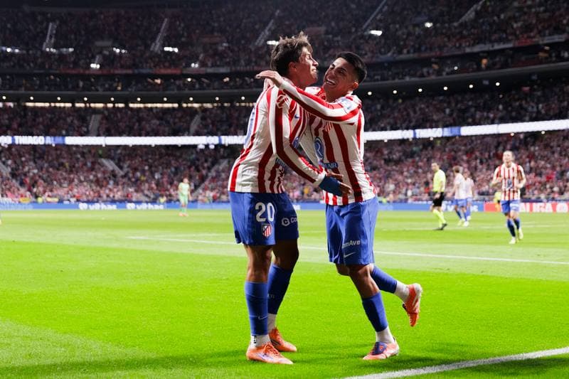 Football. La Liga. Atletico Madrid - Osasuna. 18.10.2025