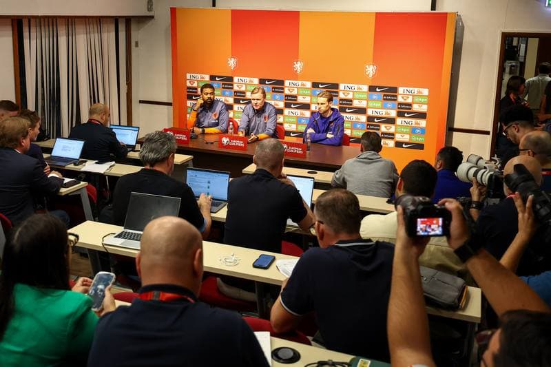 Football. Netherlands. Press Conference. 08.10.2025