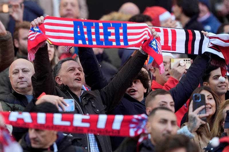 Football. La Liga. Atletico Madrid - Valencia CF. 13.12.2025
