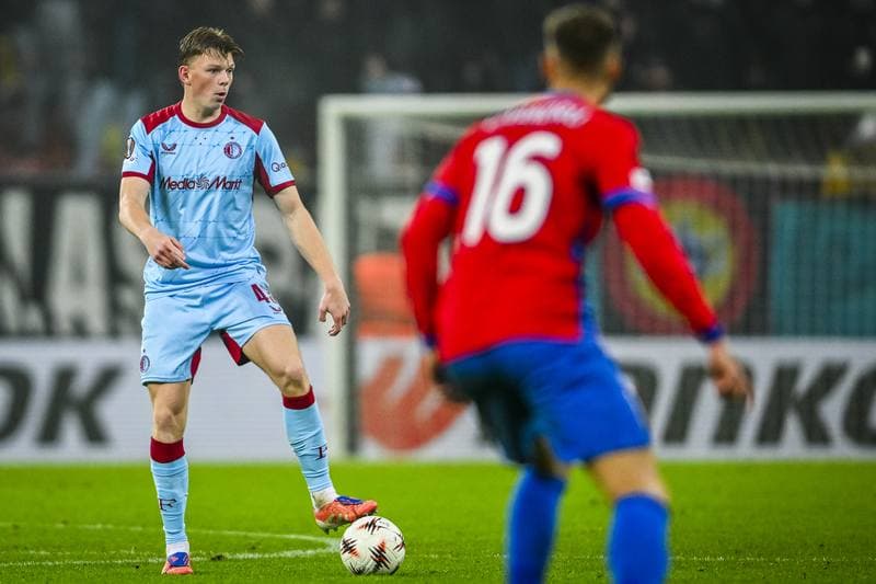 Football. UEFA Europa League. FCSB - Feyenoord. 11.12.2025