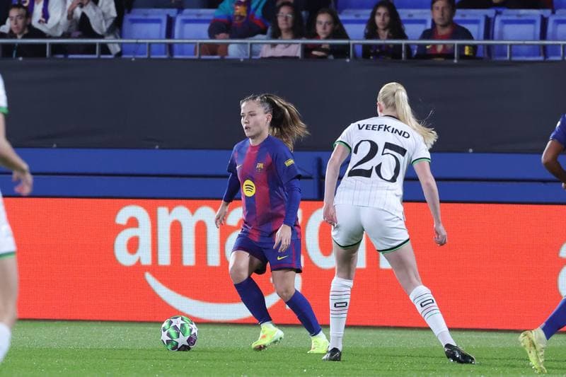 Football. UEFA Women's Champions League. Barcelona - OH Leuven. 12.11.2025
