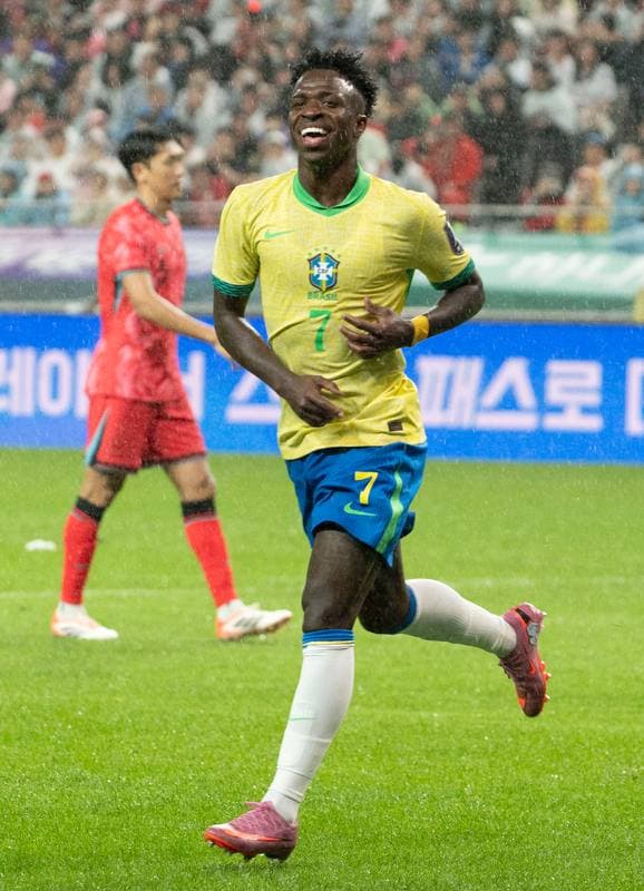 Football. Friendly Match. South Korea - Brazil. 10.10.2025