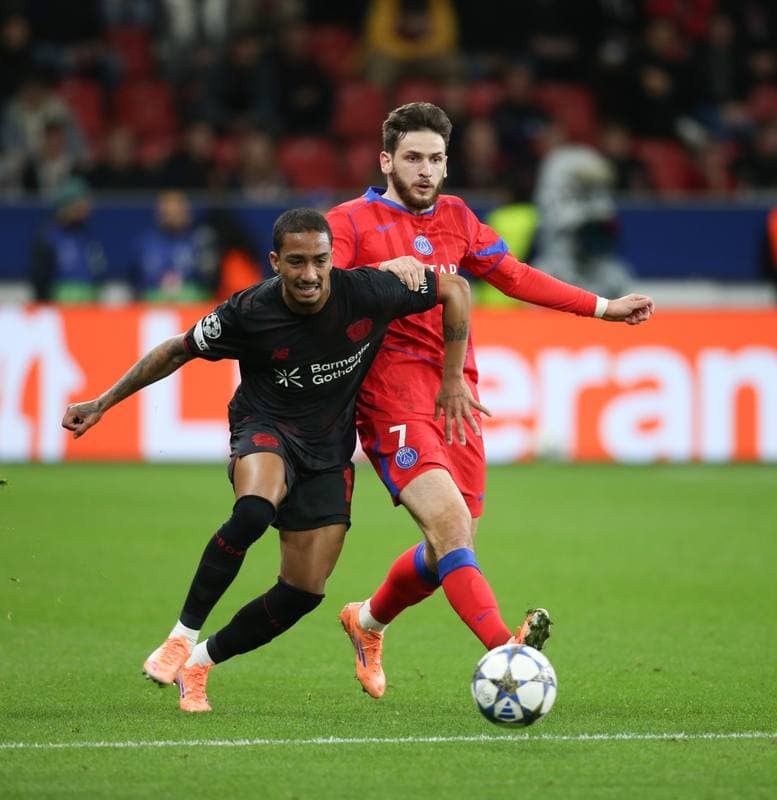 Football. UEFA Champions League. Bayer Leverkusen - Paris Saint-Germain. 21.10.2025