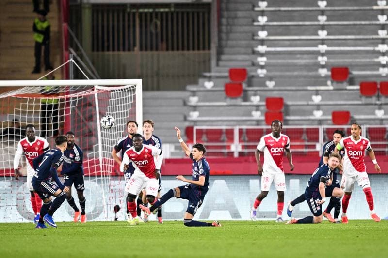 Football. Ligue 1 McDonald's. AS Monaco - Olympique Lyonnais. 03.01.2026