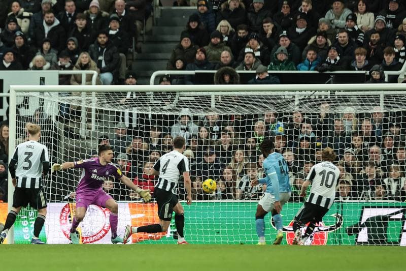 Football. Carabao Cup Semi-Final. Newcastle United - Manchester City. 13.01.2026