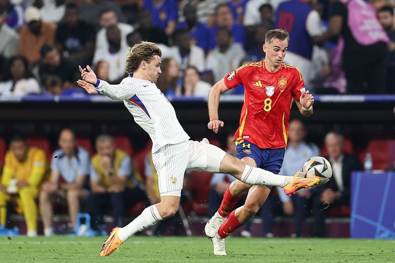 Football. UEFA EURO 2024. Spain - France. 09.07.2024