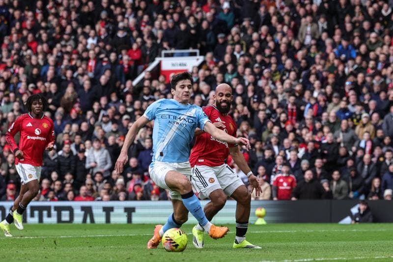 Football. Premier League. Manchester United - Manchester City. 17.01.2026