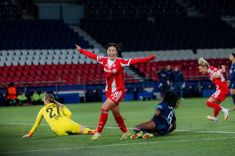 Football. UEFA Women's Champions League. Paris Saint-Germain - FC Bayern Munich. 16.03.2026