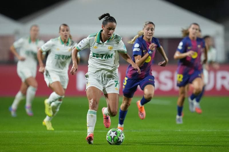 Football. UEFA Women's Champions League. AS Roma - FC Barcelona. 15.10.2025