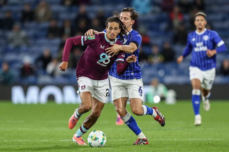 Football. Carabao Cup. Burnley - Cardiff City. 23.09.2025