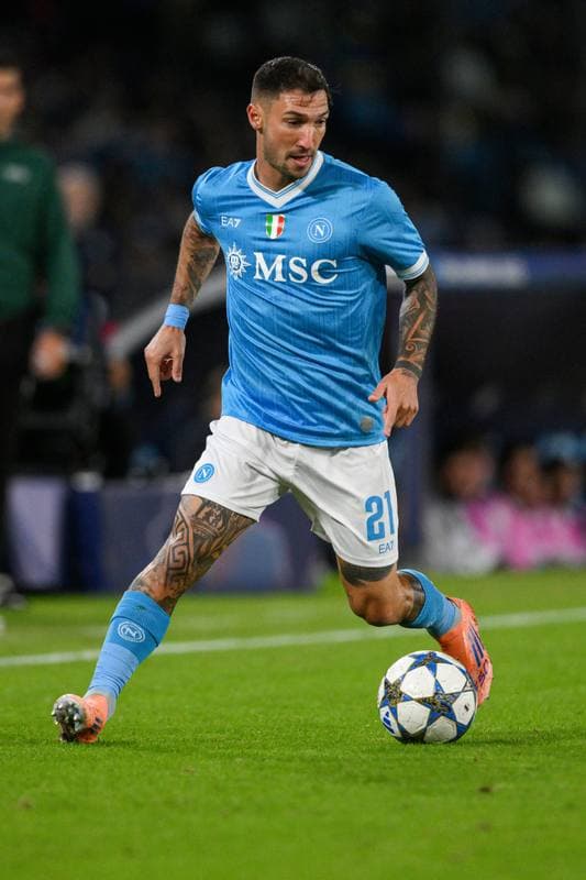Football. UEFA Champions League. Napoli - Eintracht Frankfurt. 04.11.2025