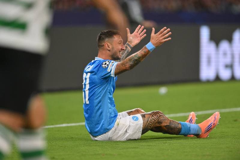 Football. UEFA Champions League. Napoli - Sporting CP. 01.10.2025