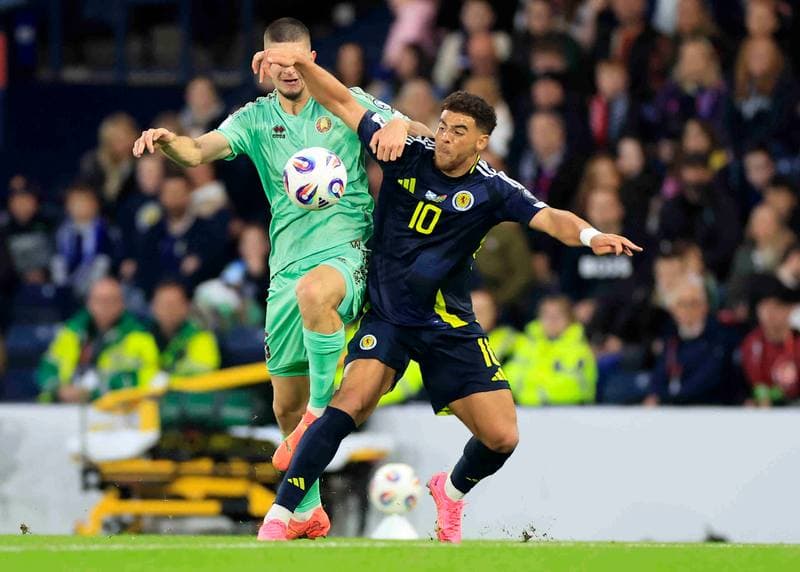 Football. 2026 FIFA World Cup Qualifiers. Scotland - Belarus. 12.10.2025