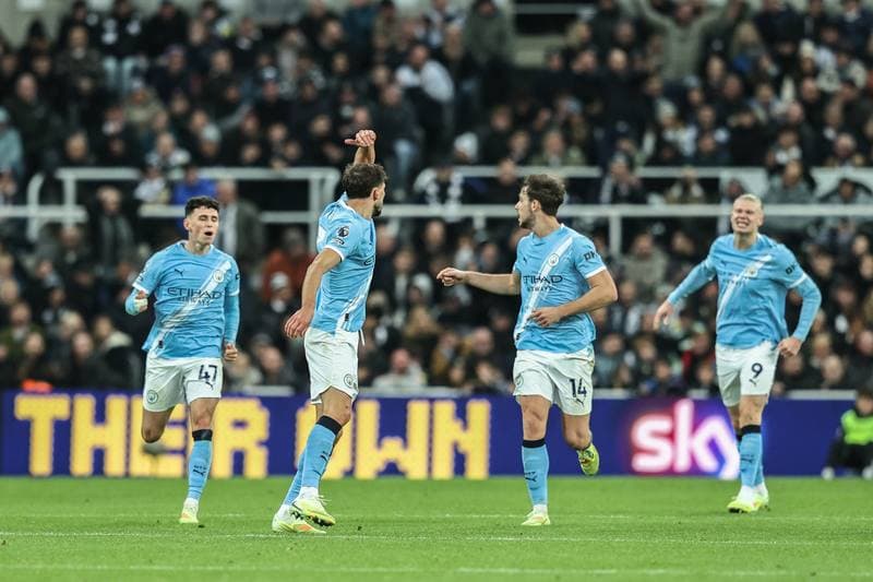 Football. Premier League. Newcastle United - Manchester City. 21.11.2025