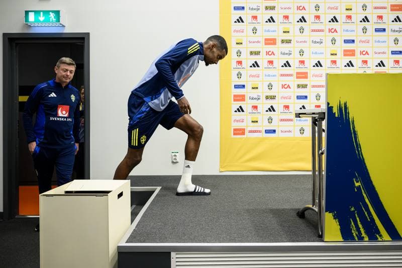 Football. Sweden. Training. 09.10.2025