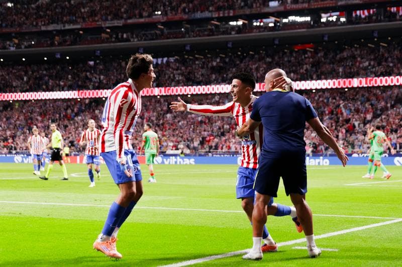 Football. La Liga. Atletico Madrid - Osasuna. 18.10.2025
