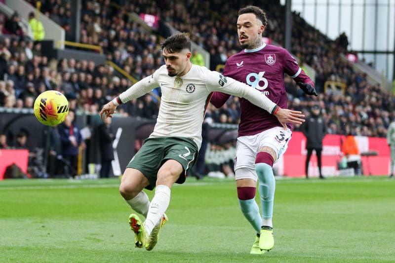 Football. Premier League. Burnley - Chelsea. 22.11.2025