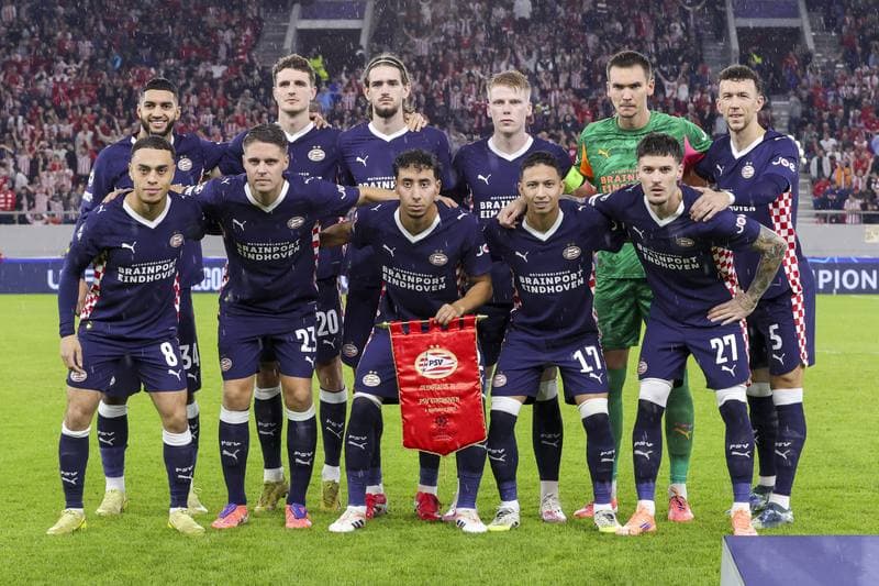 Football. UEFA Champions League. Olympiacos - PSV Eindhoven. 04.11.2025