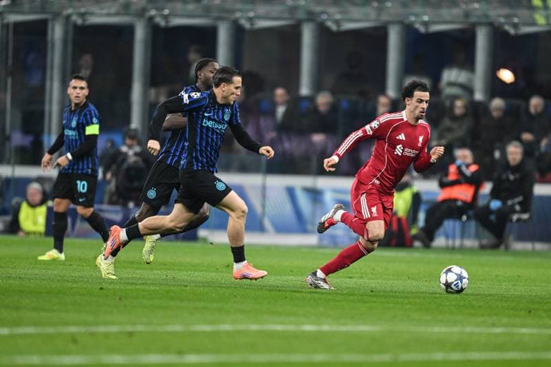 Football. UEFA Champions League. Inter - Liverpool. 09.12.2025