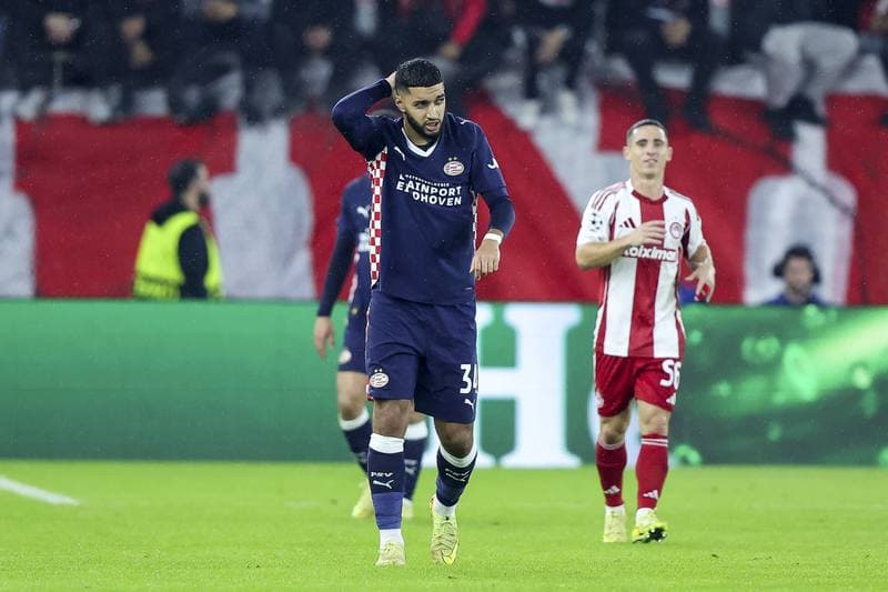 Football. UEFA Champions League. Olympiacos - PSV Eindhoven. 04.11.2025