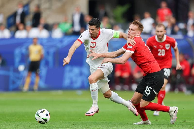 Football. UEFA EURO 2024. Poland - Austria. 21.06.2024