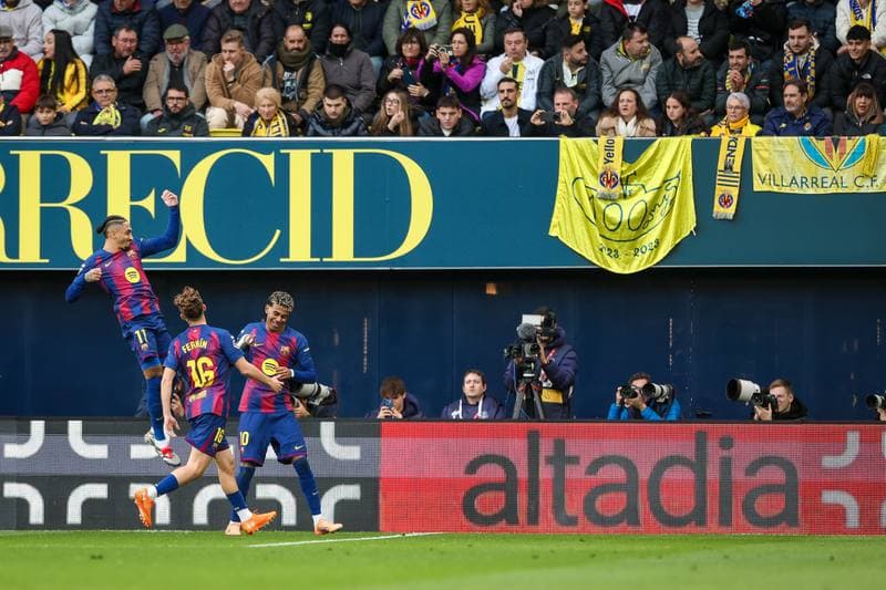 Football. La Liga. Villarreal CF - FC Barcelona. 21.12.2025
