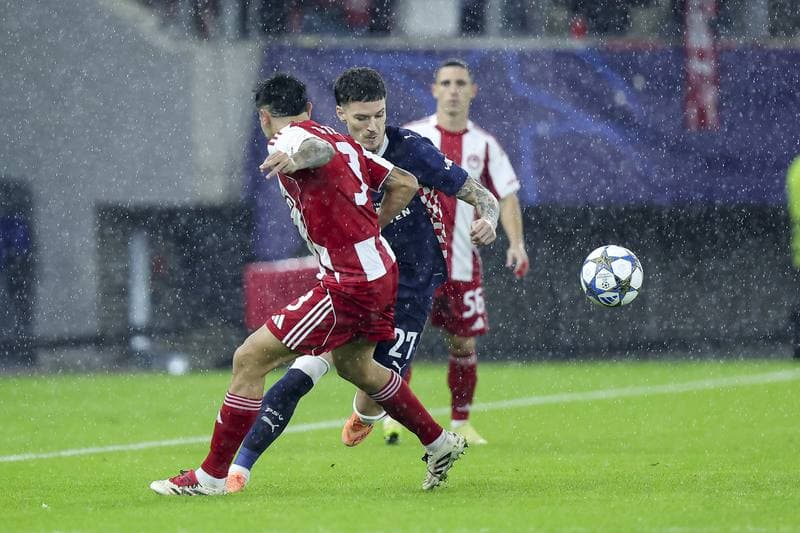 Football. UEFA Champions League. Olympiacos - PSV Eindhoven. 04.11.2025