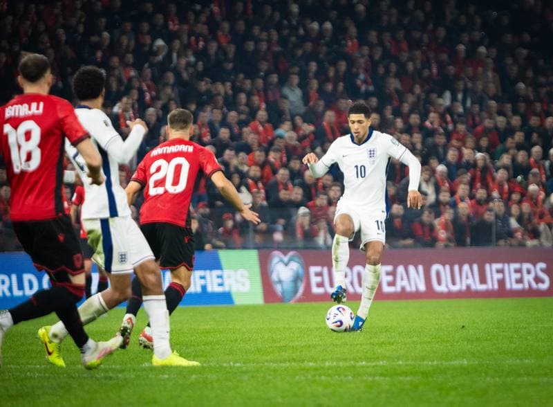 Football. UEFA European Championship. Albania - England. 08.09.2025