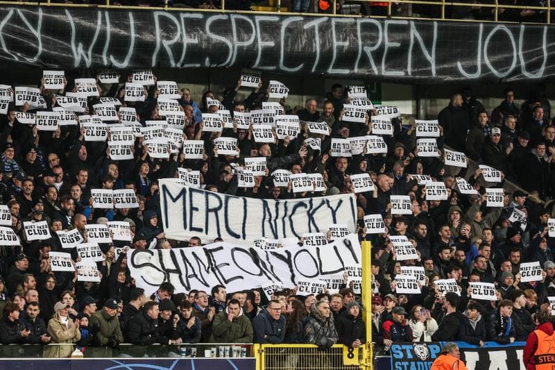 Football. UEFA Champions League. Club Brugge - Arsenal. 10.12.2025