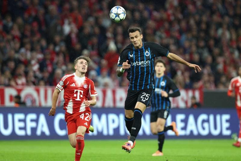 Football. UEFA Champions League. Bayern Munich - Club Brugge. 22.10.2025