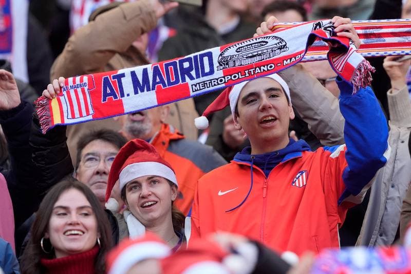 Football. La Liga. Atletico Madrid - Valencia CF. 13.12.2025