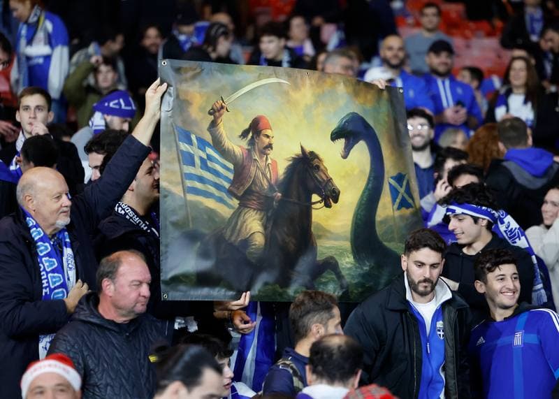 Football. 2026 FIFA World Cup Qualifiers. Scotland - Greece. 09.10.2025