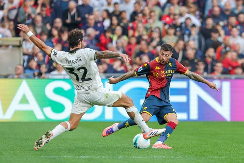 Football. Serie A. Genoa - Parma. 19.10.2025