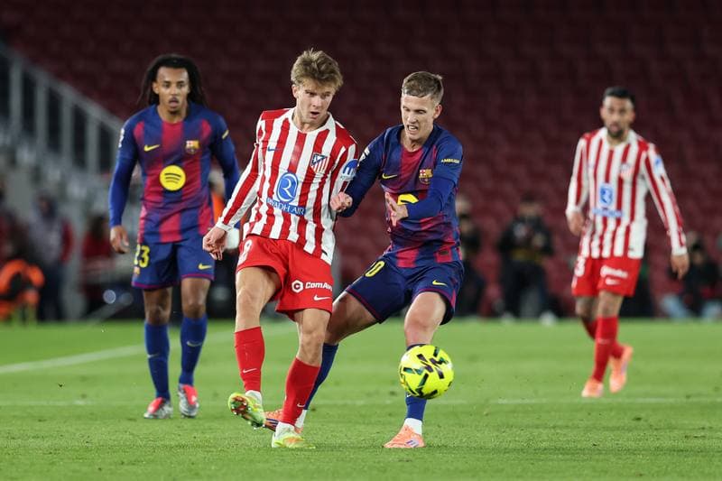Football. La Liga. FC Barcelona - Atletico Madrid. 02.12.2025