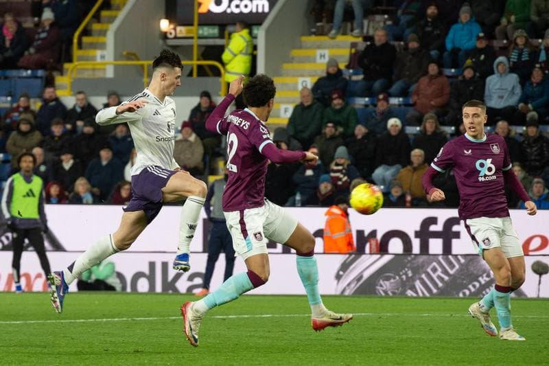Football. Premier League. Burnley - Manchester United. 07.01.2026