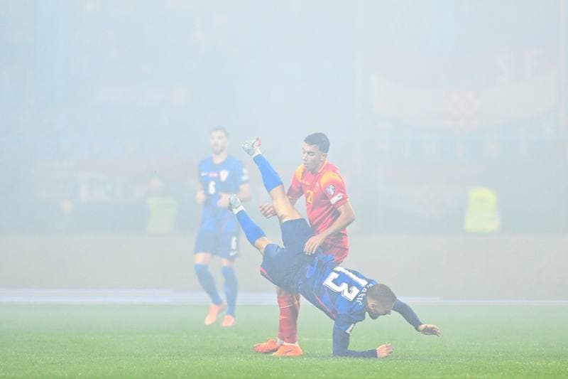 Football. FIFA World Cup Qualifiers. Montenegro - Croatia. 17.11.2025