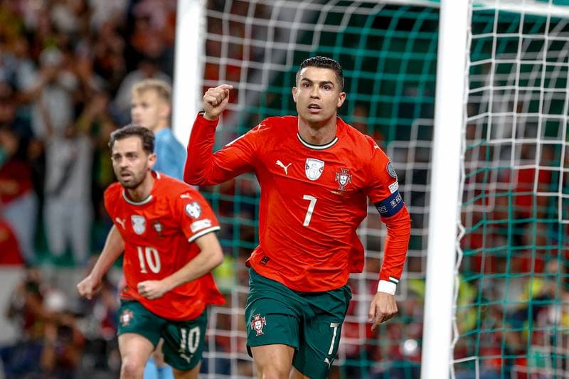 Football. FIFA World Cup Qualifiers. Portugal - Hungary. 14.10.2025