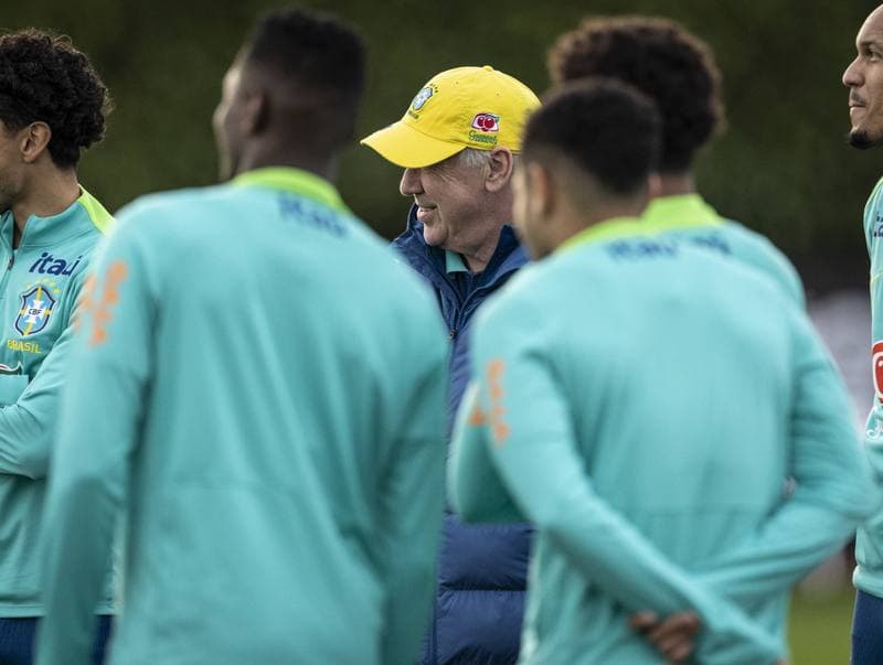 Football. Brazil. Training. 15.11.2015
