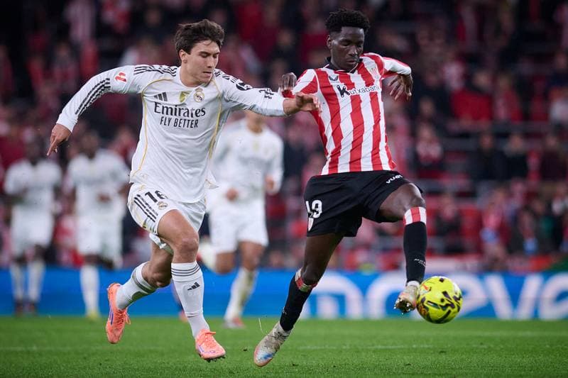 Football. La Liga. Athletic Bilbao - Real Madrid. 03.12.2025
