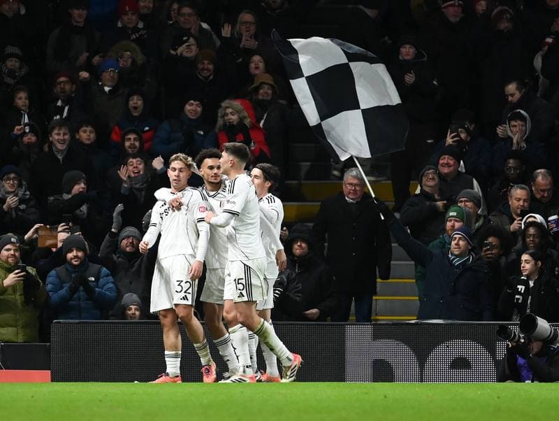 Football. Emirates FA Cup. Fulham - Middlesbrough. 10.01.2026