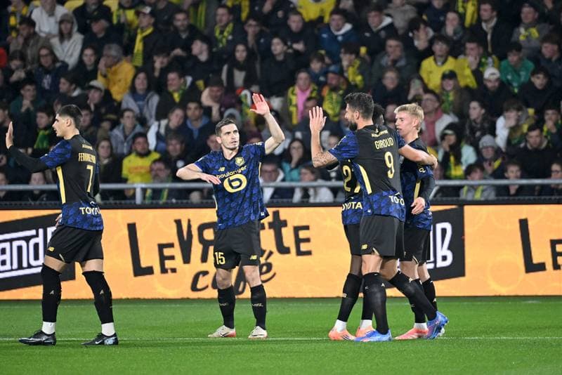 Football. Ligue 1. FC Nantes - Lille OSC. 19.10.2025