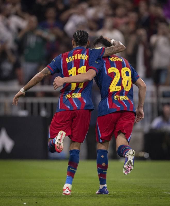 Football. Spanish Supercup. Barcelona - Athletic Club. 07.01.2026