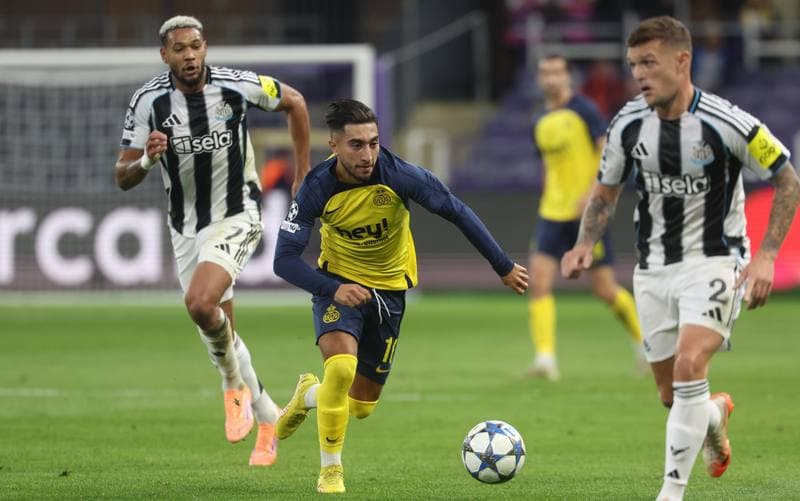 Football. UEFA Champions League. Royale Union Saint-Gilloise - Newcastle United. 01.10.2025