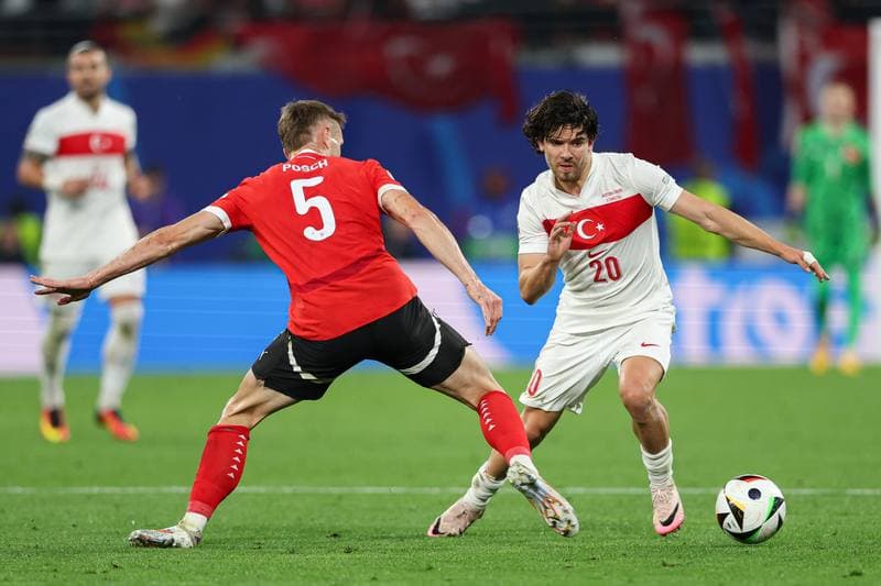 Football. UEFA EURO 2024. Austria - Turkiye. 02.07.2024