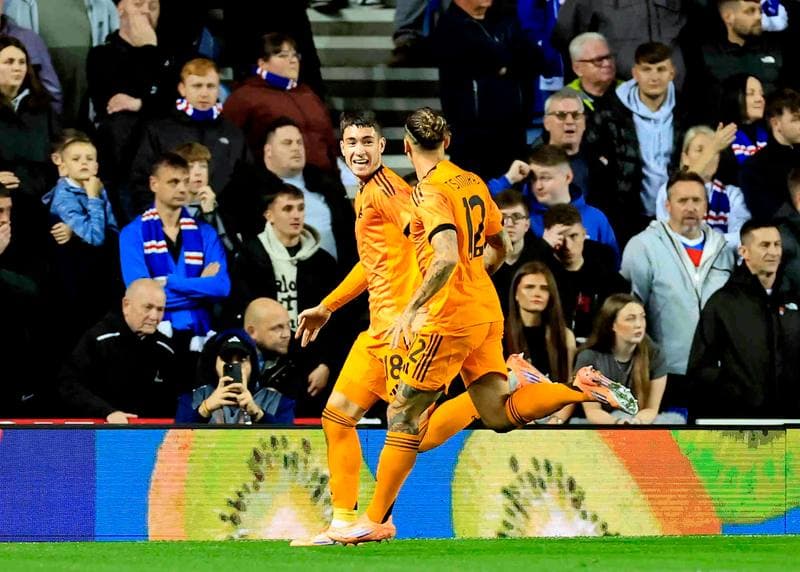 Football. UEFA Europa League. Rangers - A.S. Roma. 06.11.2025