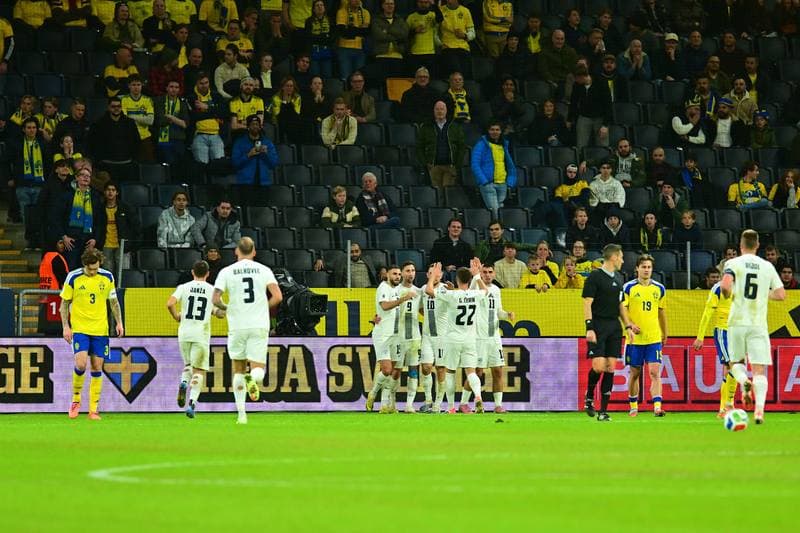 Football. FIFA World Cup Qualifiers. Sweden - Slovenia. 18.11.2025
