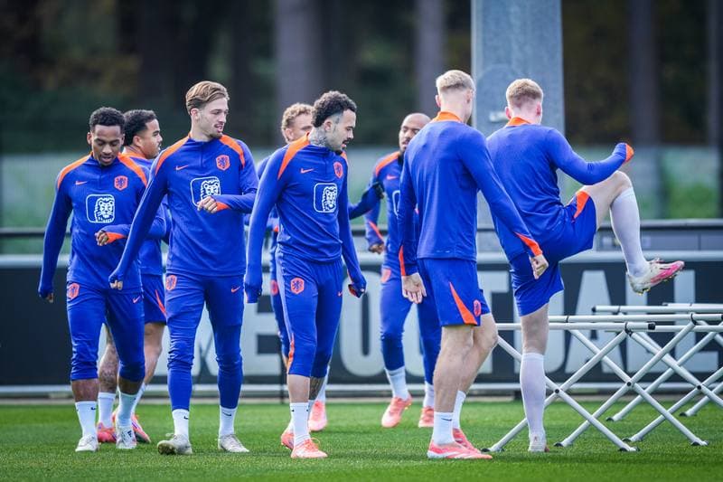 Football. Netherlands. Training. 11.11.2025