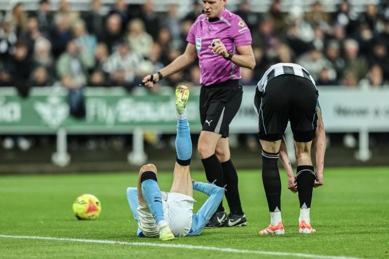 Football. Premier League. Newcastle United - Manchester City. 21.11.2025
