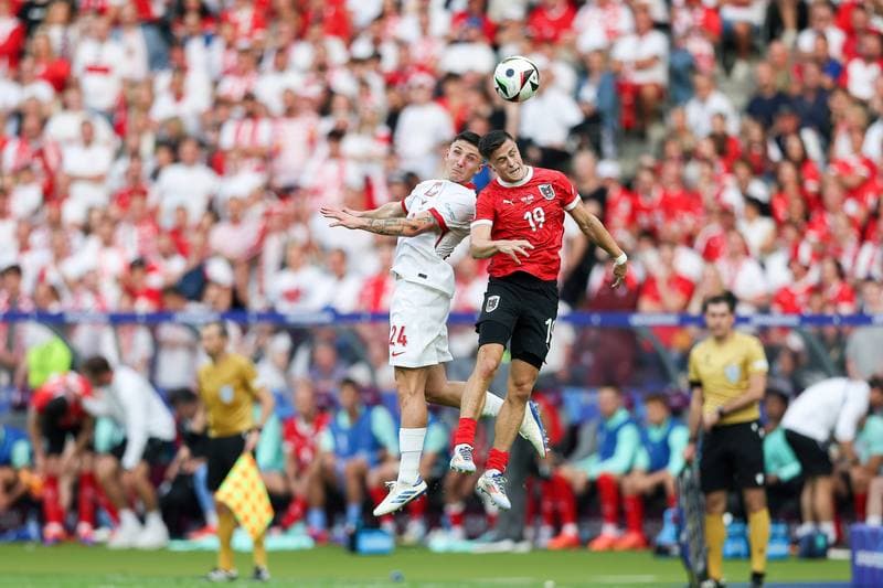 Football. UEFA EURO 2024. Poland - Austria. 21.06.2024