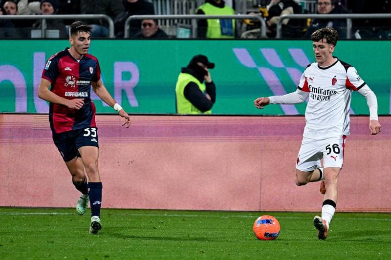 Football. Serie A. Cagliari - AC Milan. 02.01.2026